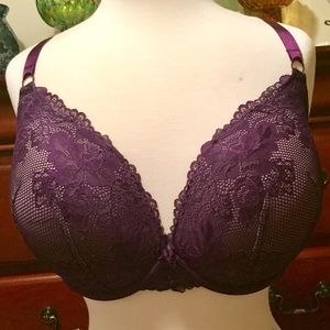 🆕Torrid 46D Lace Push Up Plunge Bra